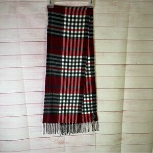 Cejon Made in Italy 100% Acrilico Plaid Scarf
